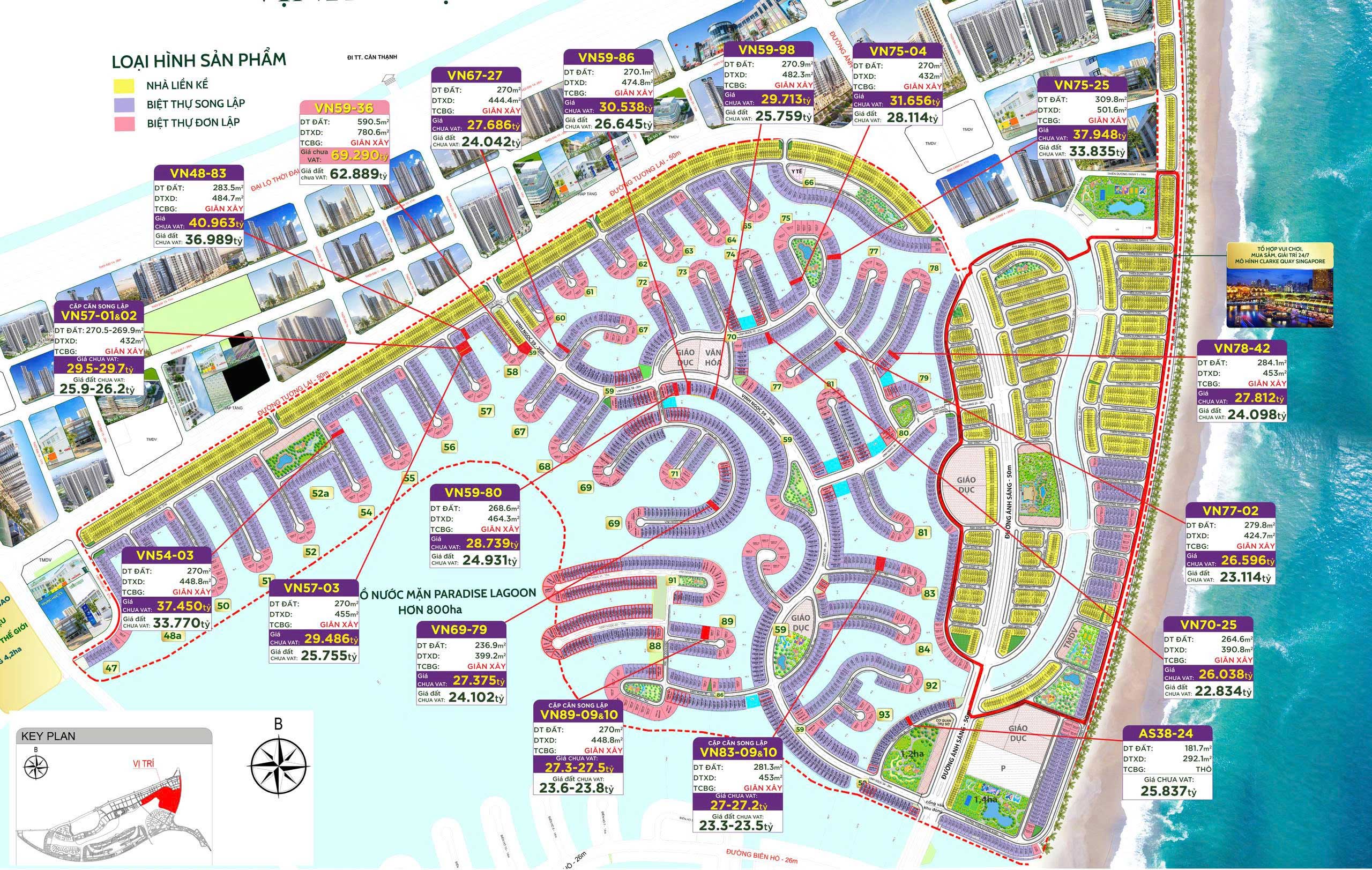 Biệt thự song lập Vịnh Ngọc