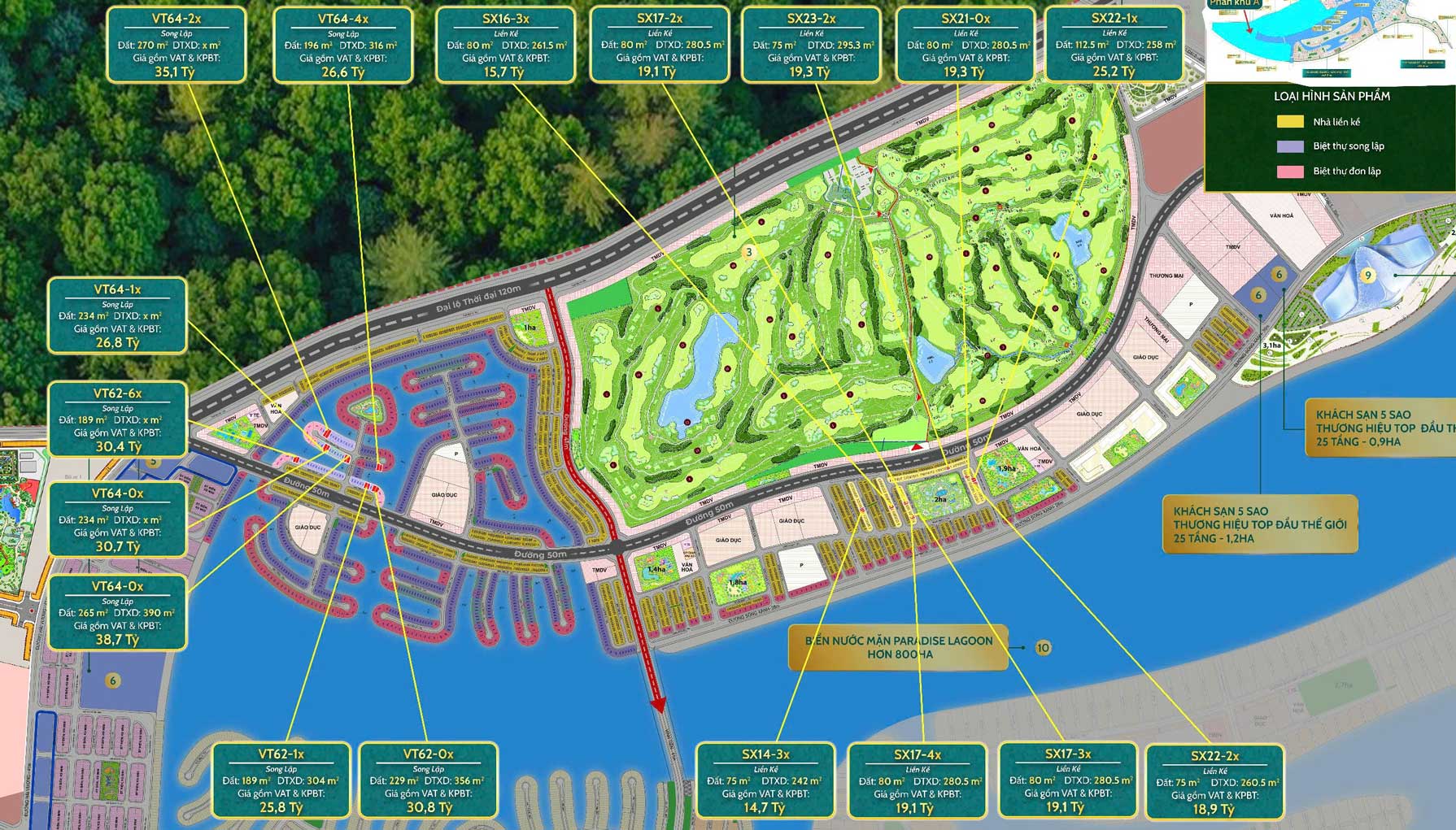 Nhà phố Sóng Xanh