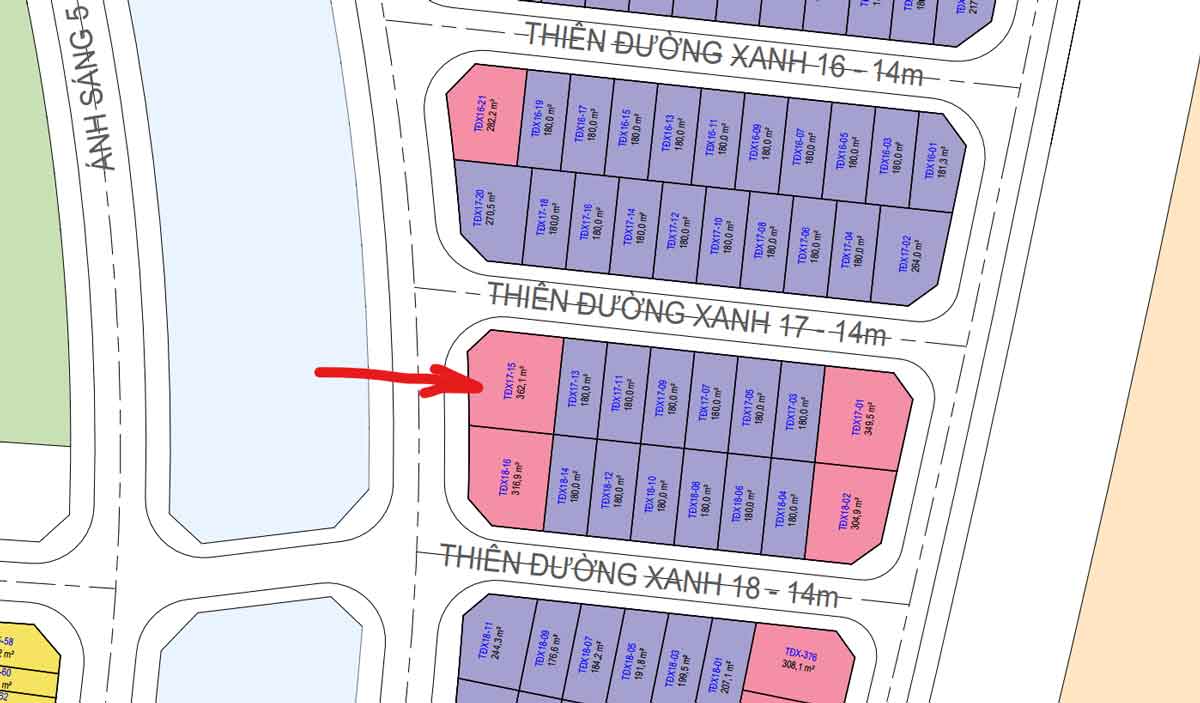 Bán biệt thự đơn lập TĐX17-15 Vịnh Ngọc Vinhomes Cần Giờ