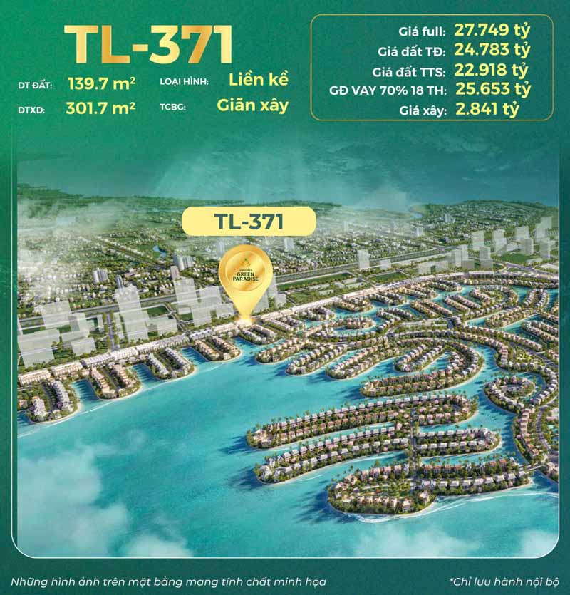 Bán Shophouse TL-371 Vịnh Ngọc Vinhomes Cần Giờ