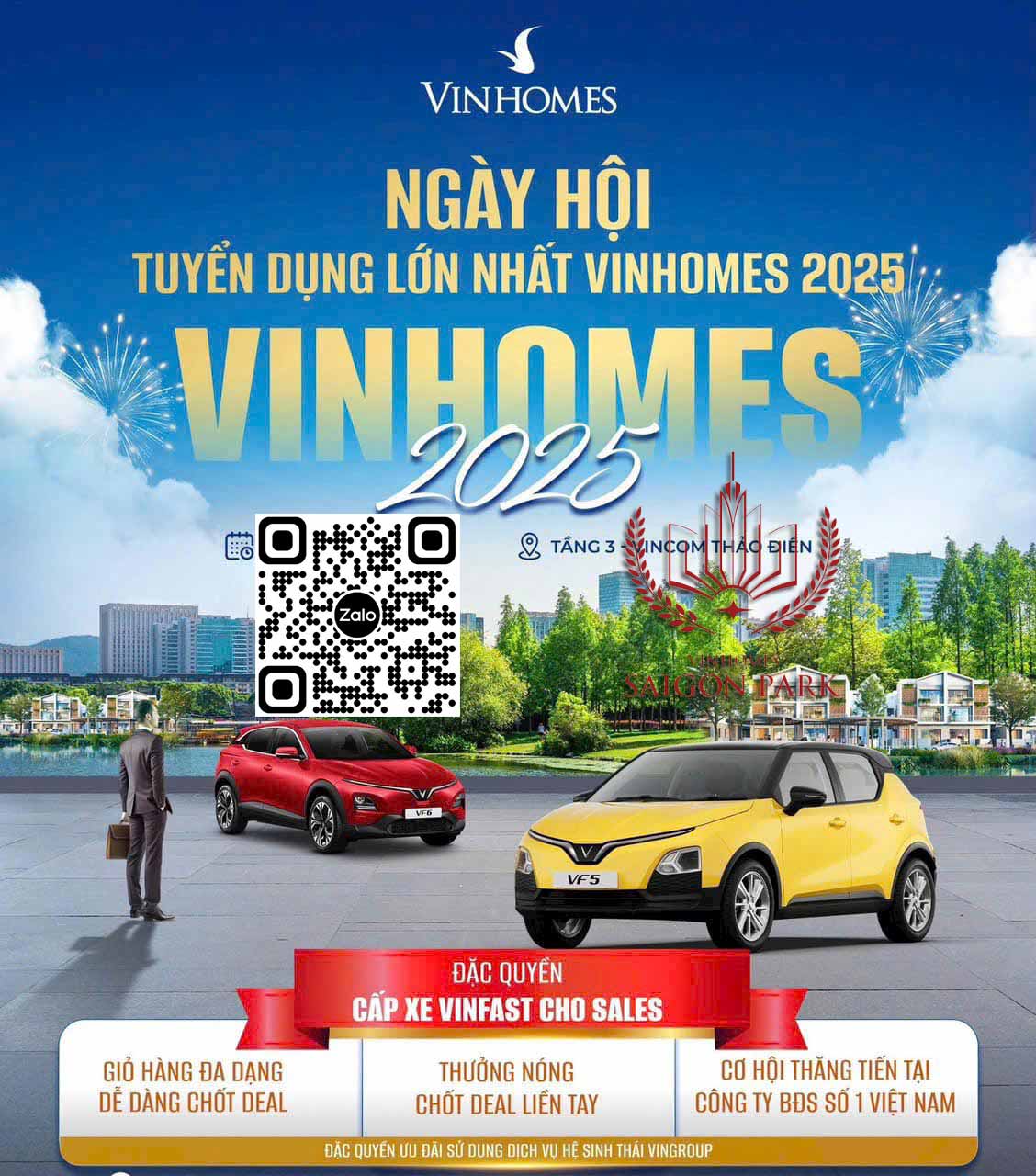 Tuyển dụng Sale Vinhomes Cần Giờ
